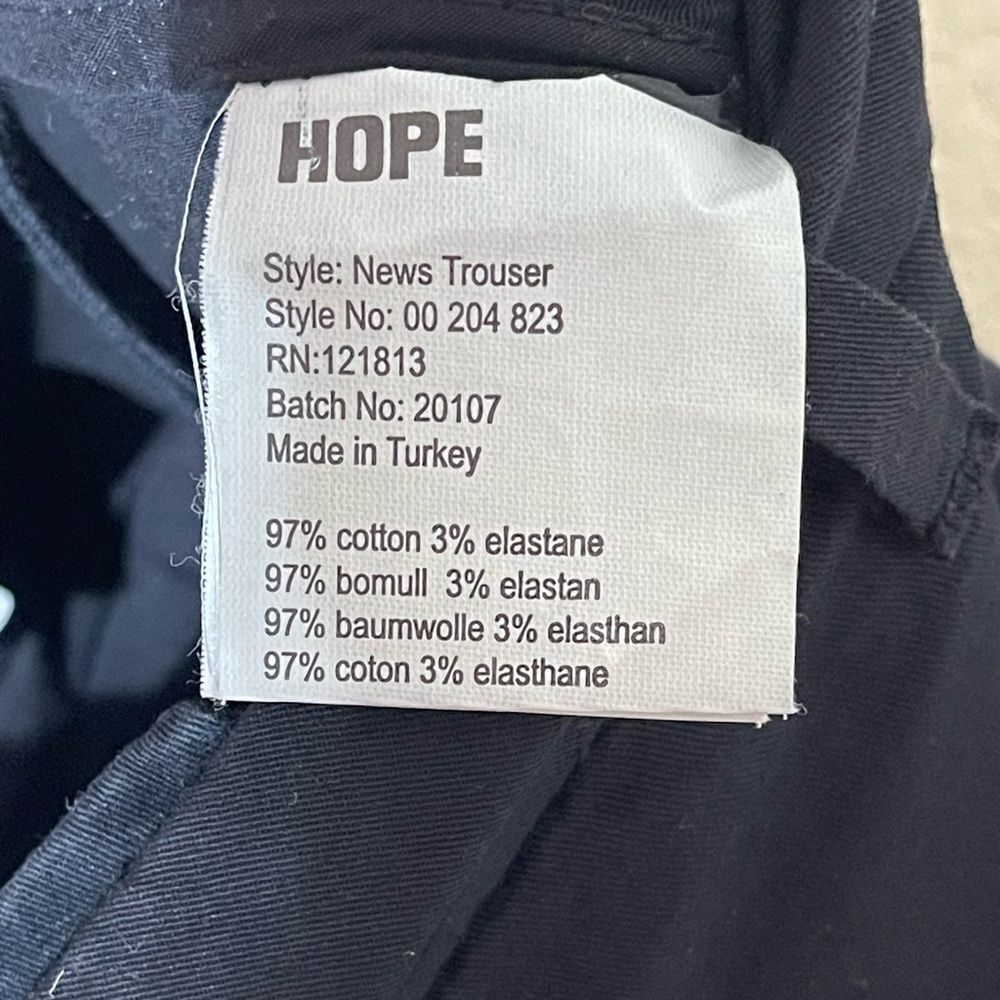 Hope Men's Black Pants - Picture 4 of 6